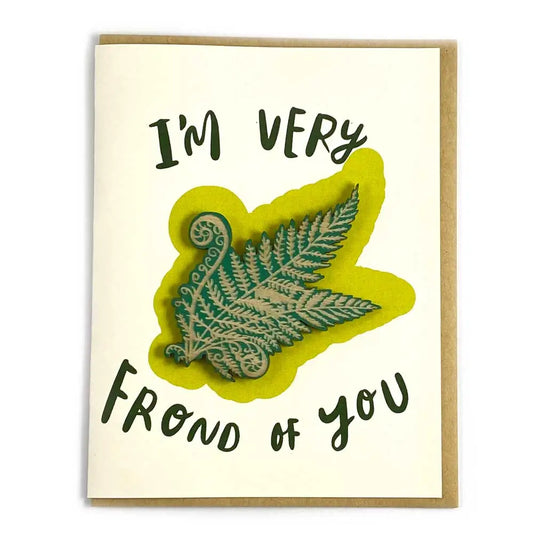 Frond of You - Fern Magnet Greeting Card