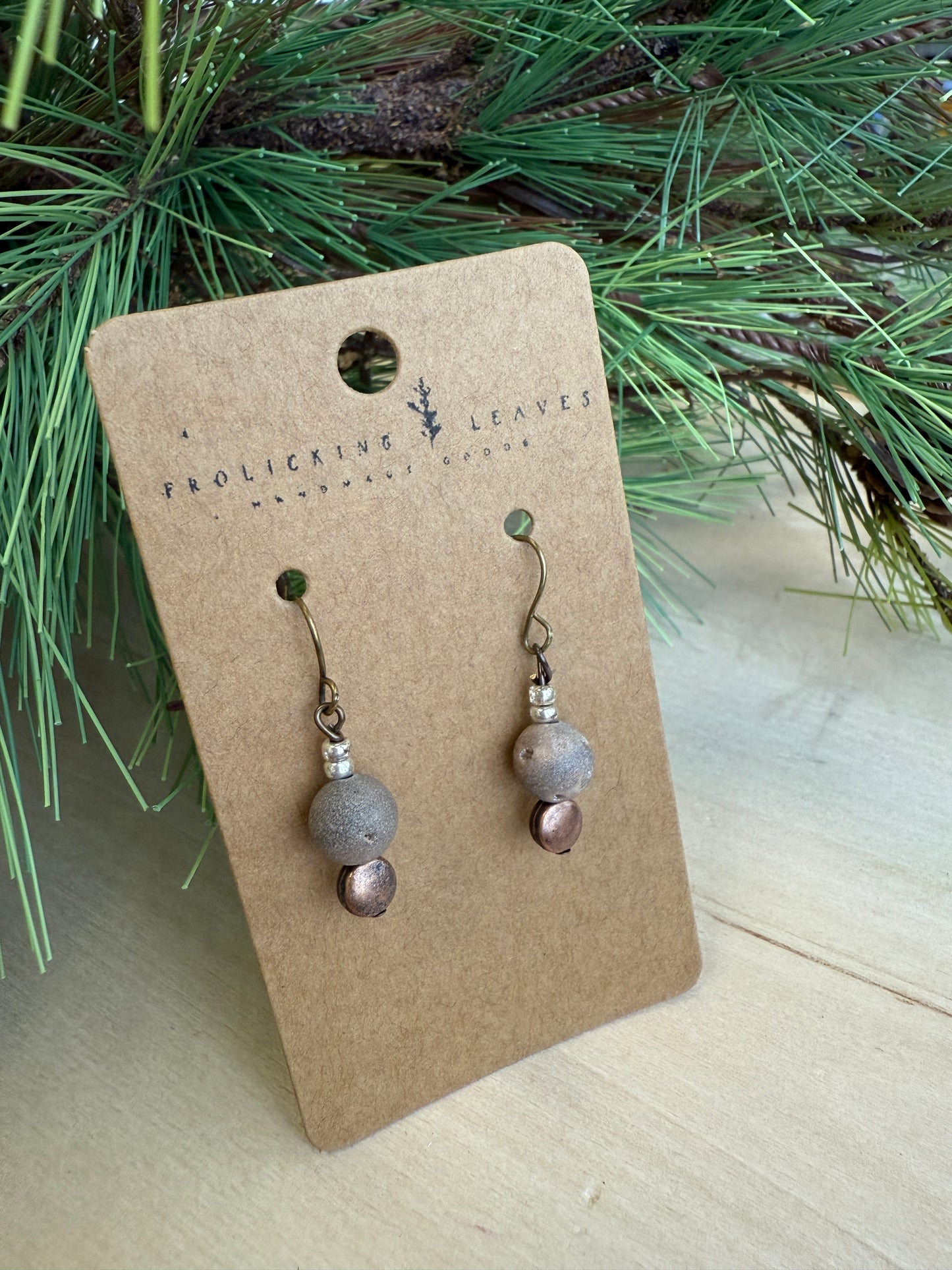 Agate Drop Earrings