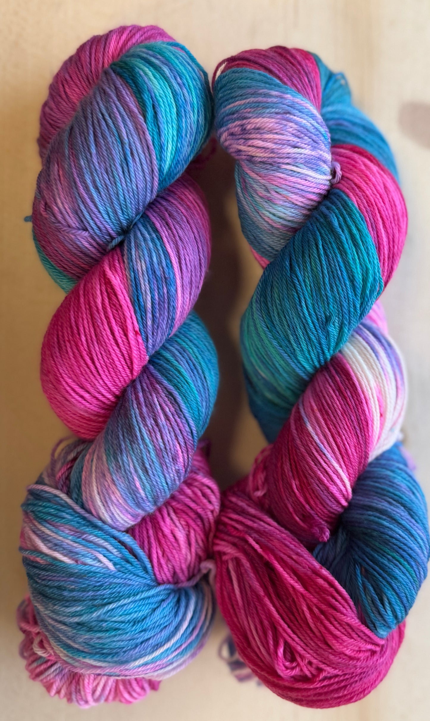 Popple Party Hand Dyed Yarn