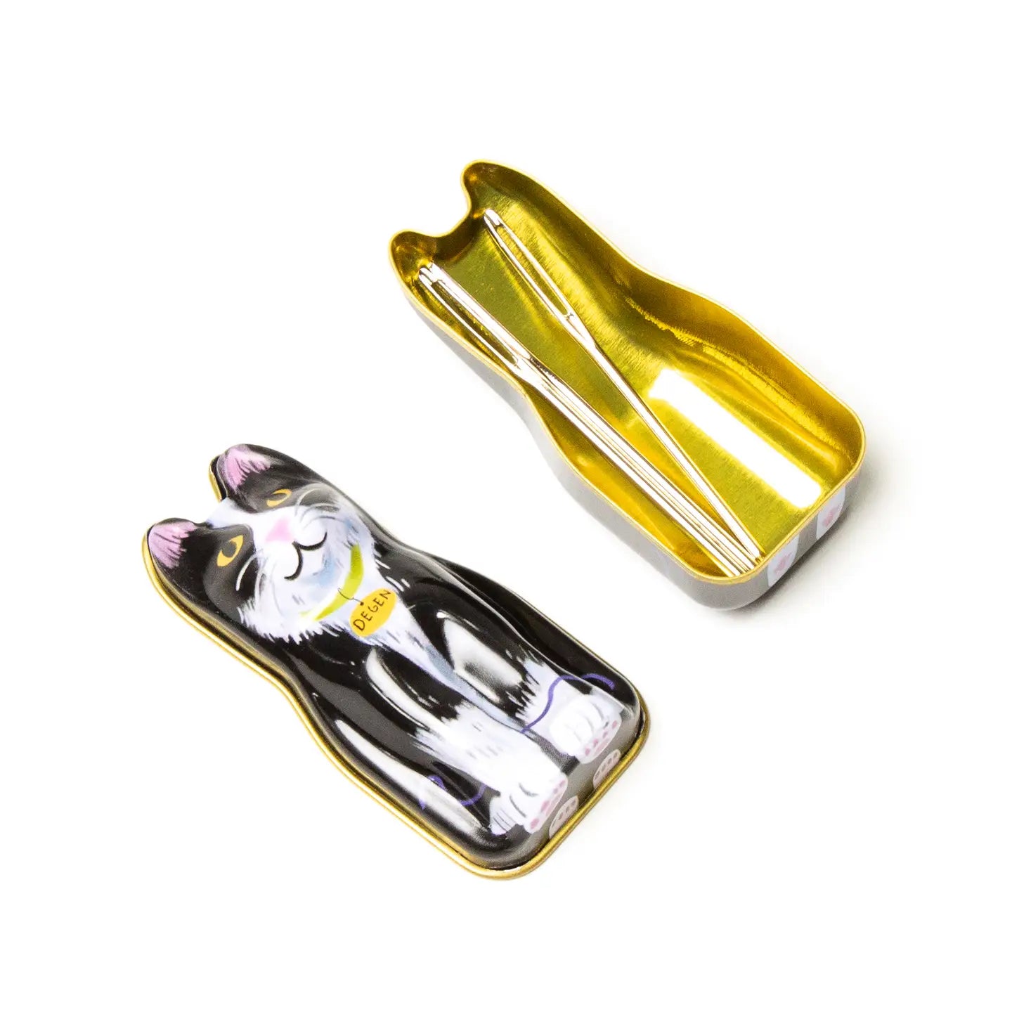 Black Cat Tin Tapestry Needles