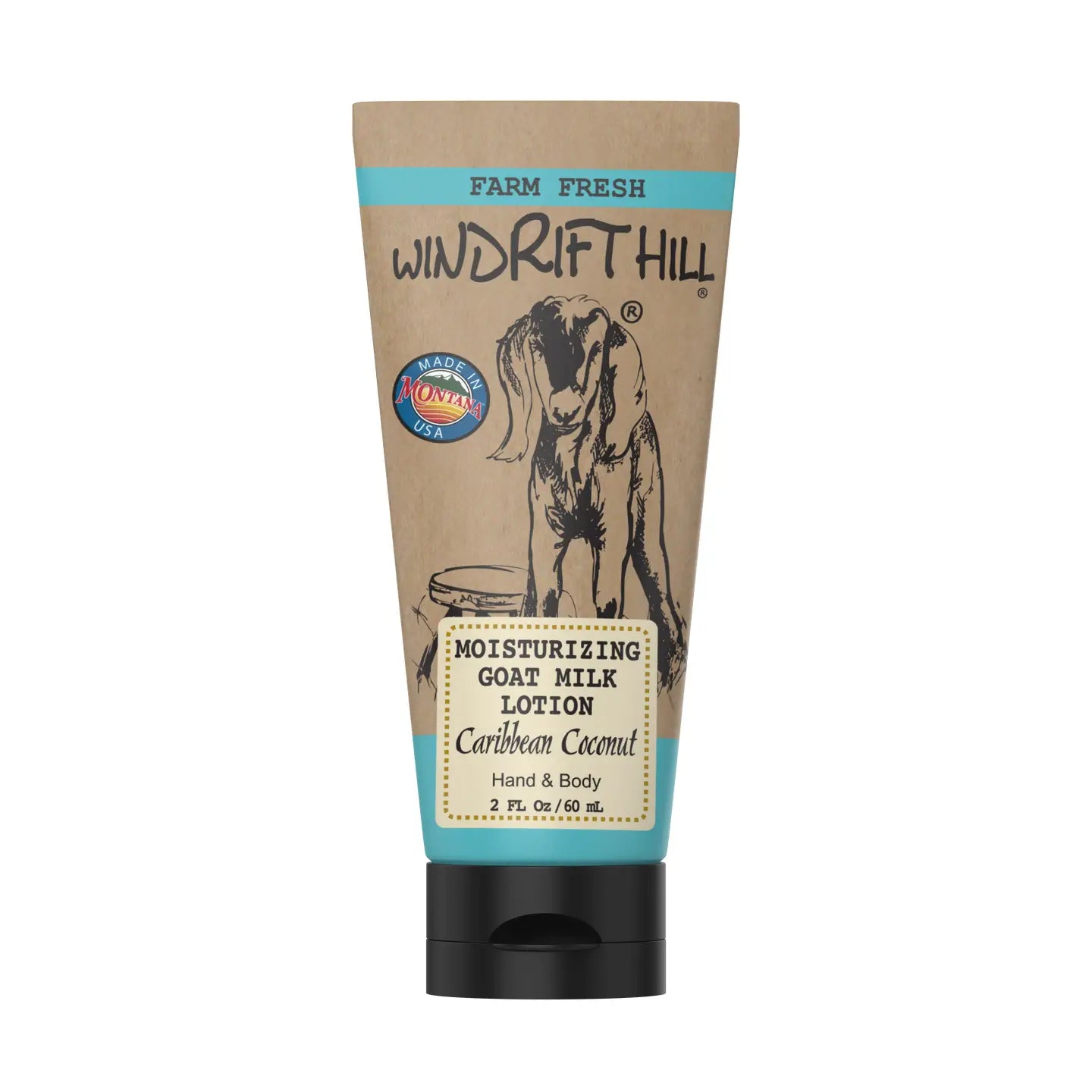 Caribbean Coconut Goat Milk Lotion Travel Size