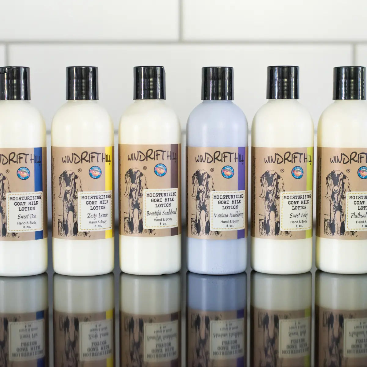 Huckleberry Goat Milk Lotion 8 oz.