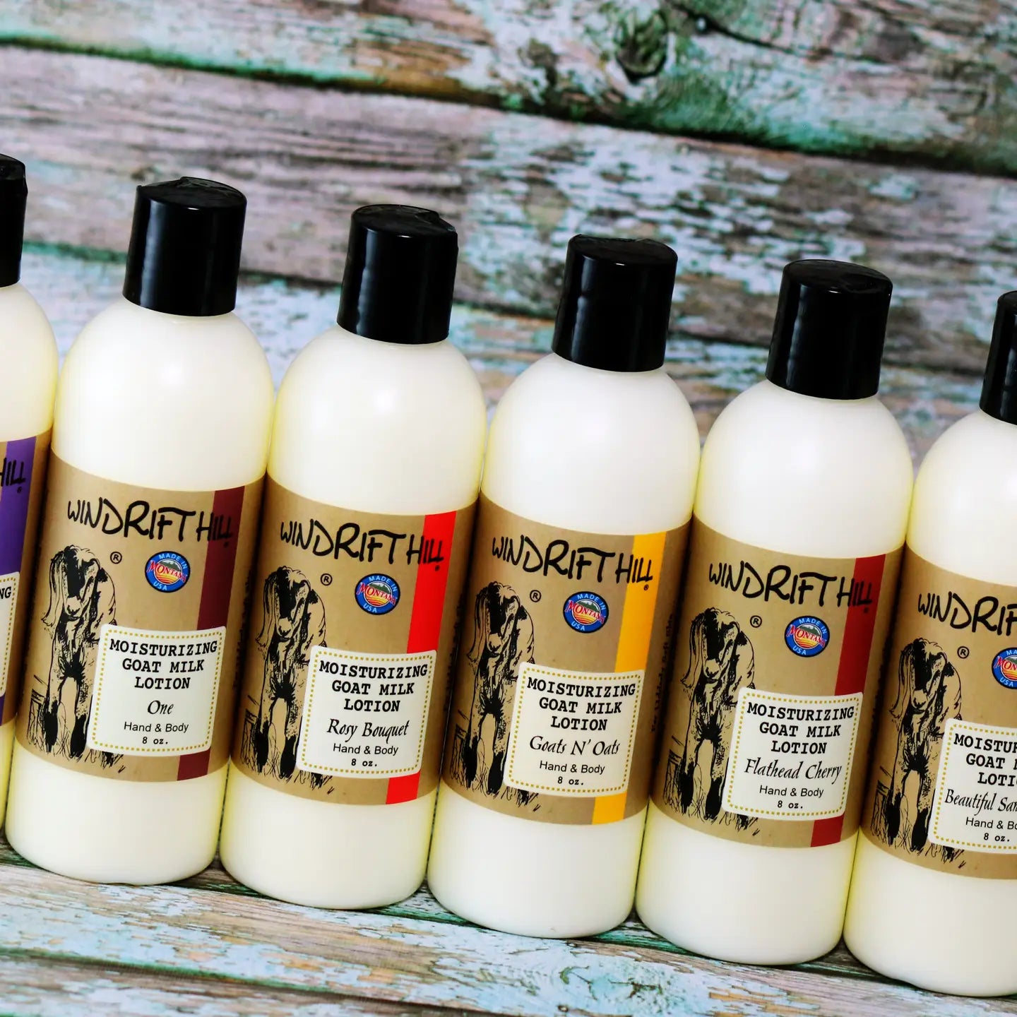 Mother Earth Goat Milk Lotion 8 oz.