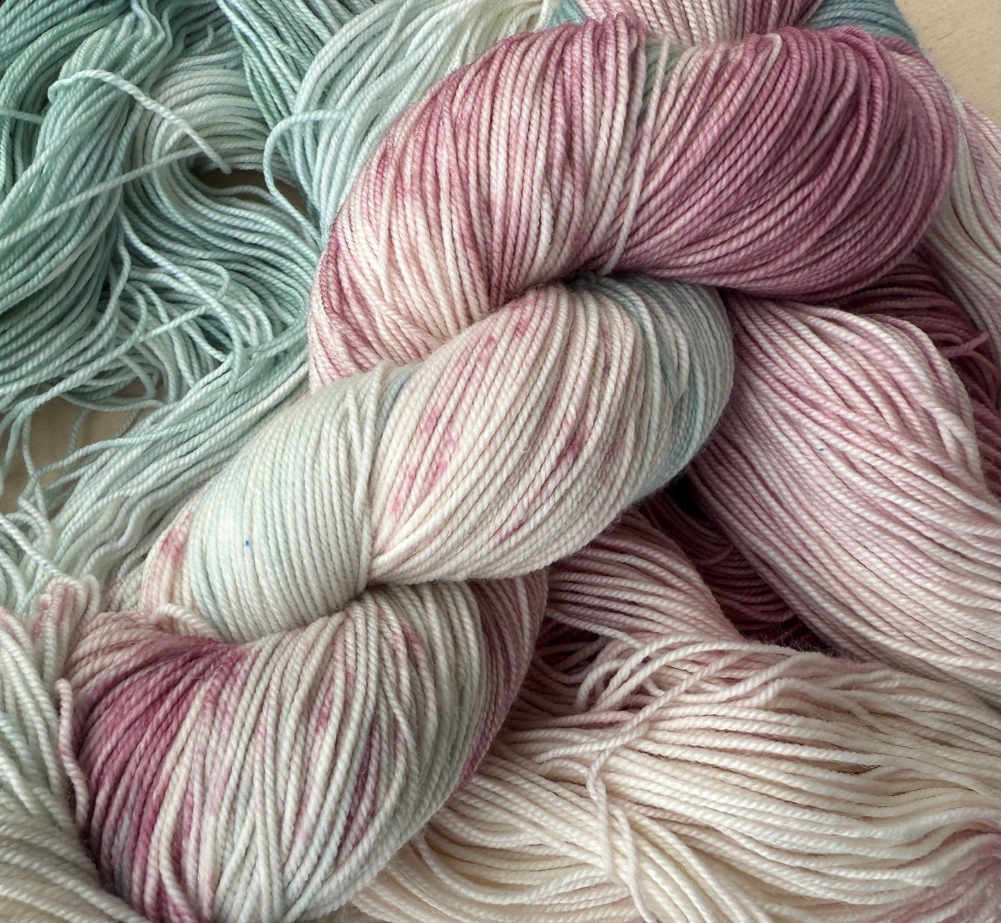 Victorian Holiday Hand Dyed Yarn