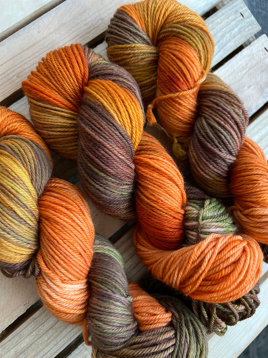 September Hand Dyed Yarn