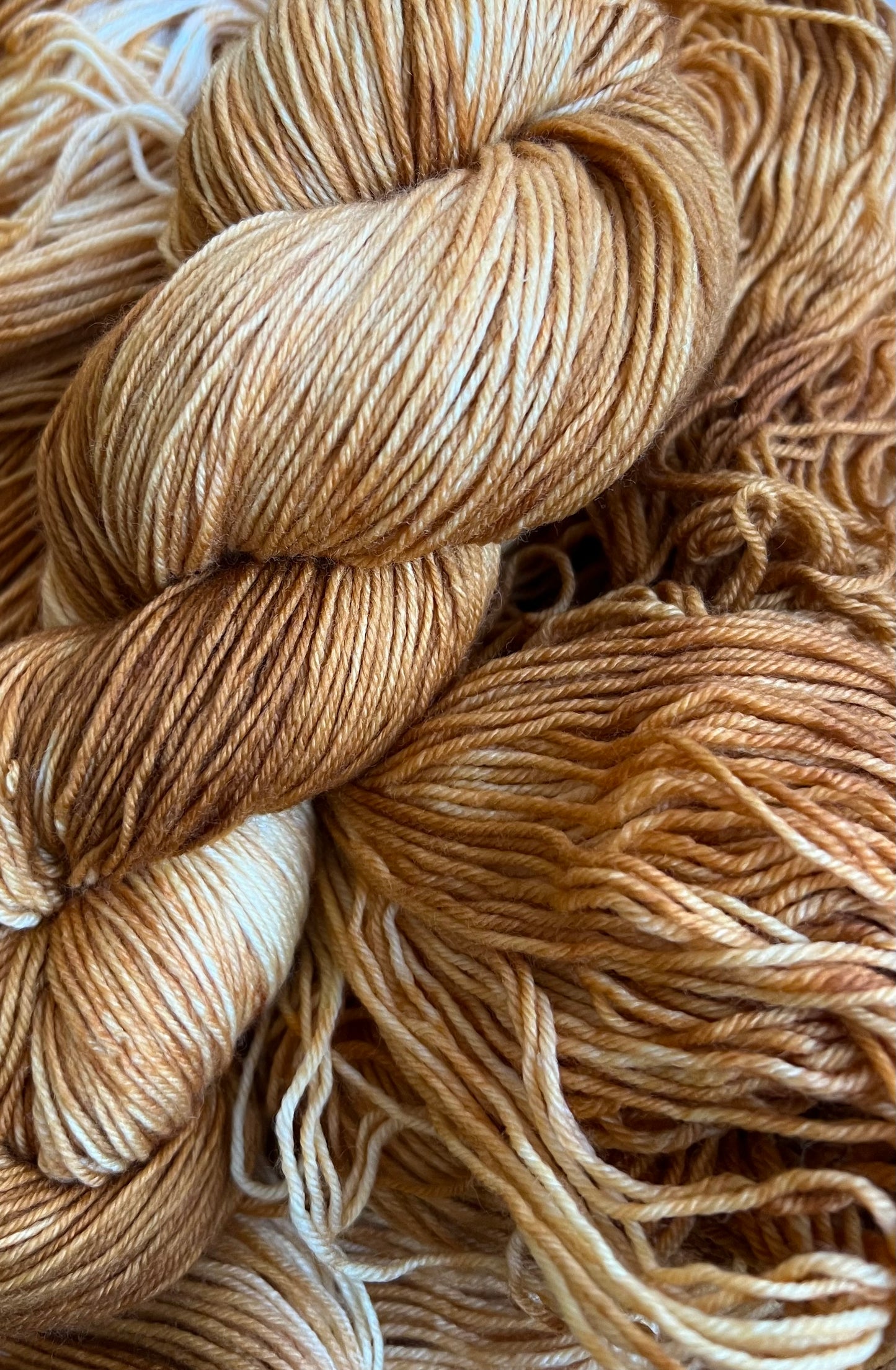 Caramel Delight Hand Dyed Yarn