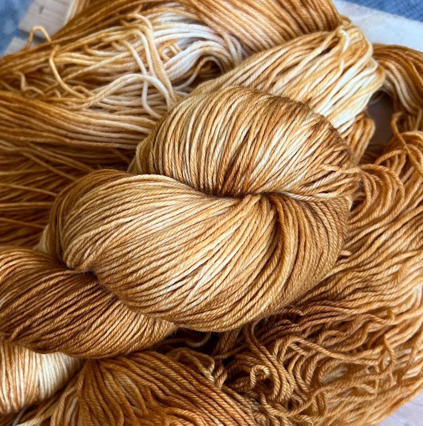 Caramel Delight Hand Dyed Yarn