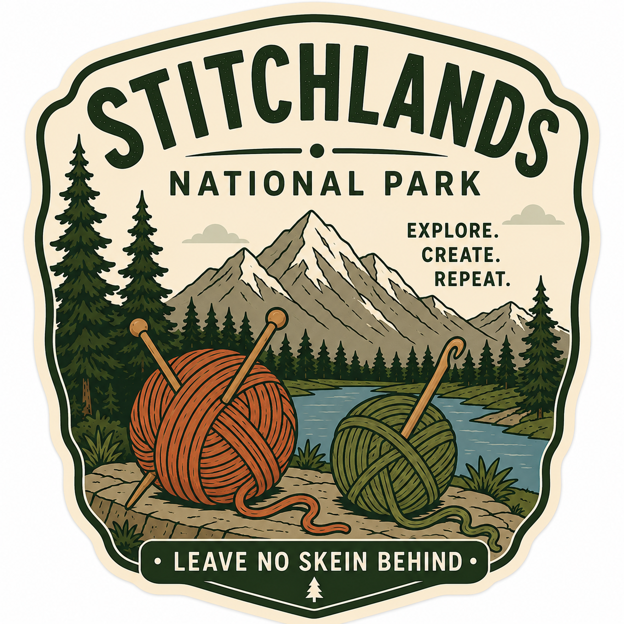 Stitchlands Vinyl Sticker