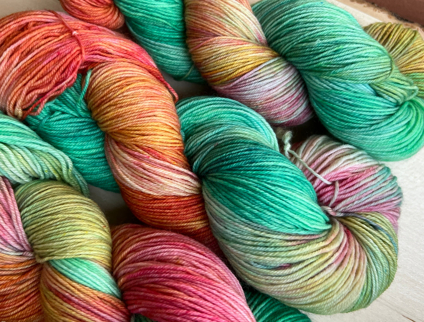 Wildflowers Hand Dyed Yarn