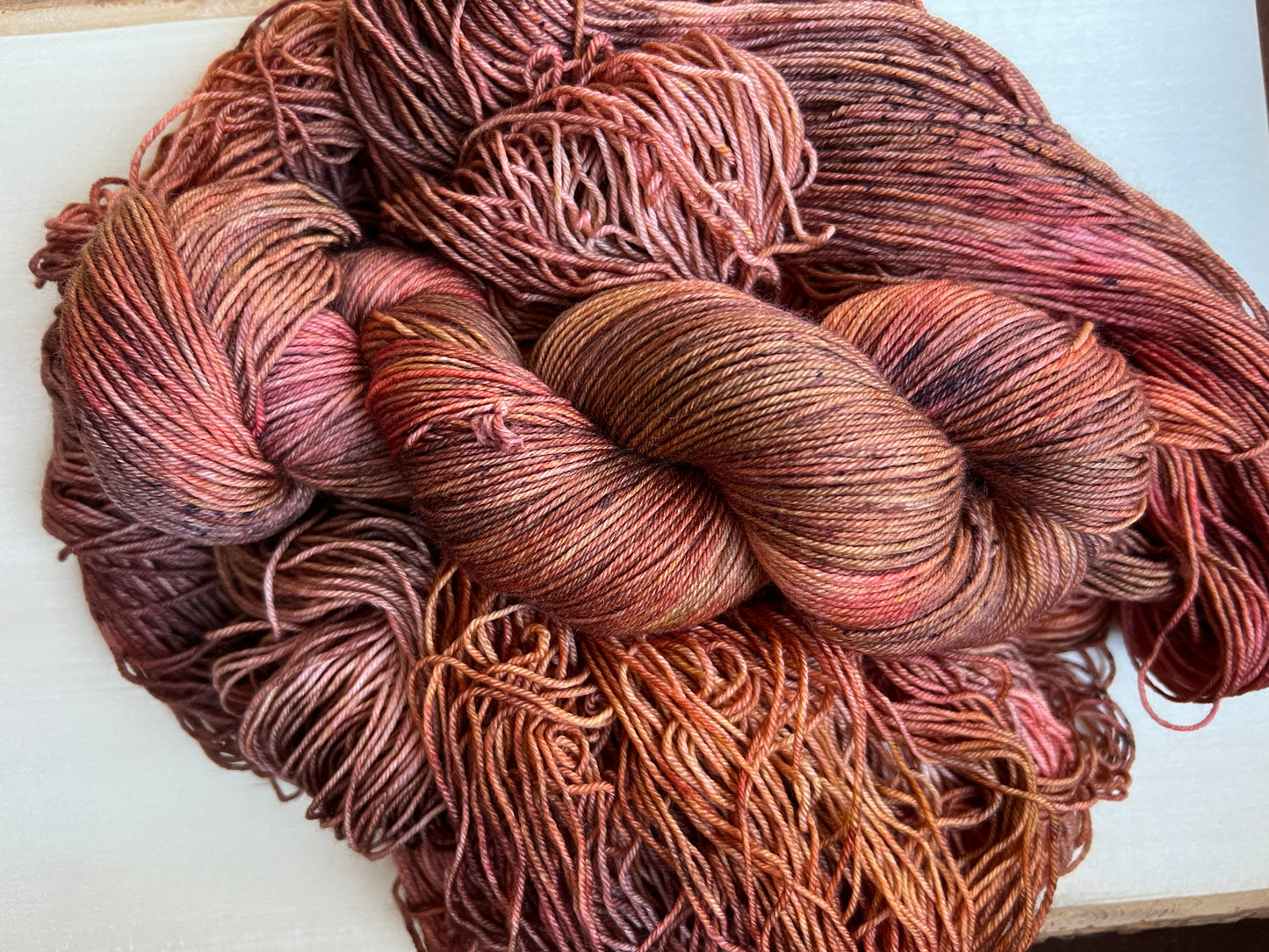 Chestnuts Roasting Hand Dyed Yarn