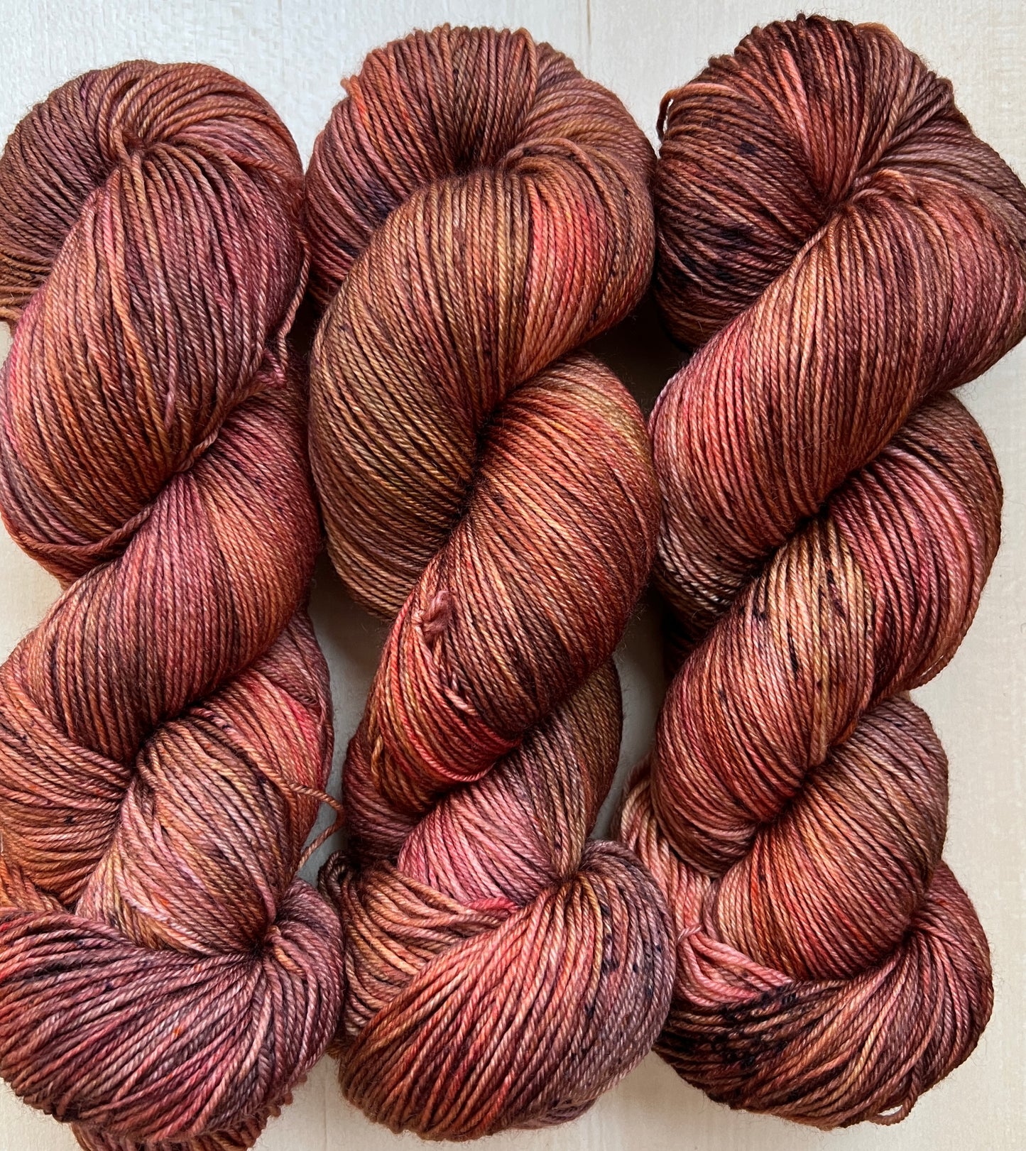 Chestnuts Roasting Hand Dyed Yarn