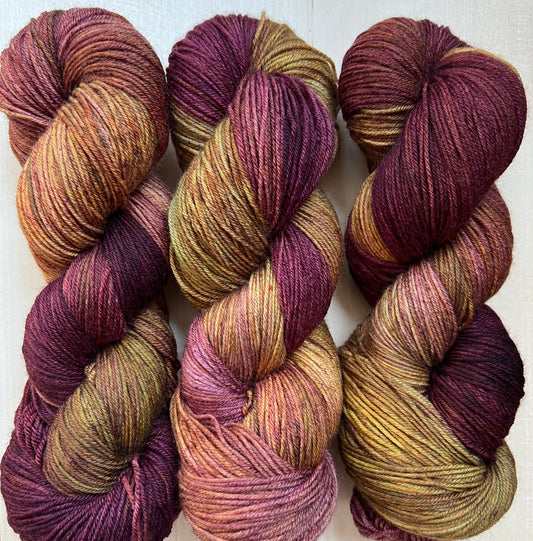 Grapes of Wrath Hand Dyed Yarn