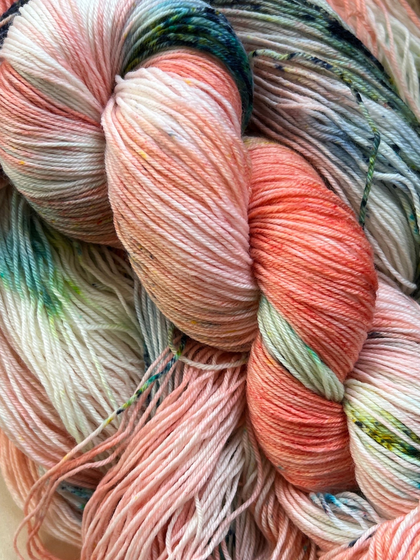 Bird of Paradise Hand Dyed Yarn