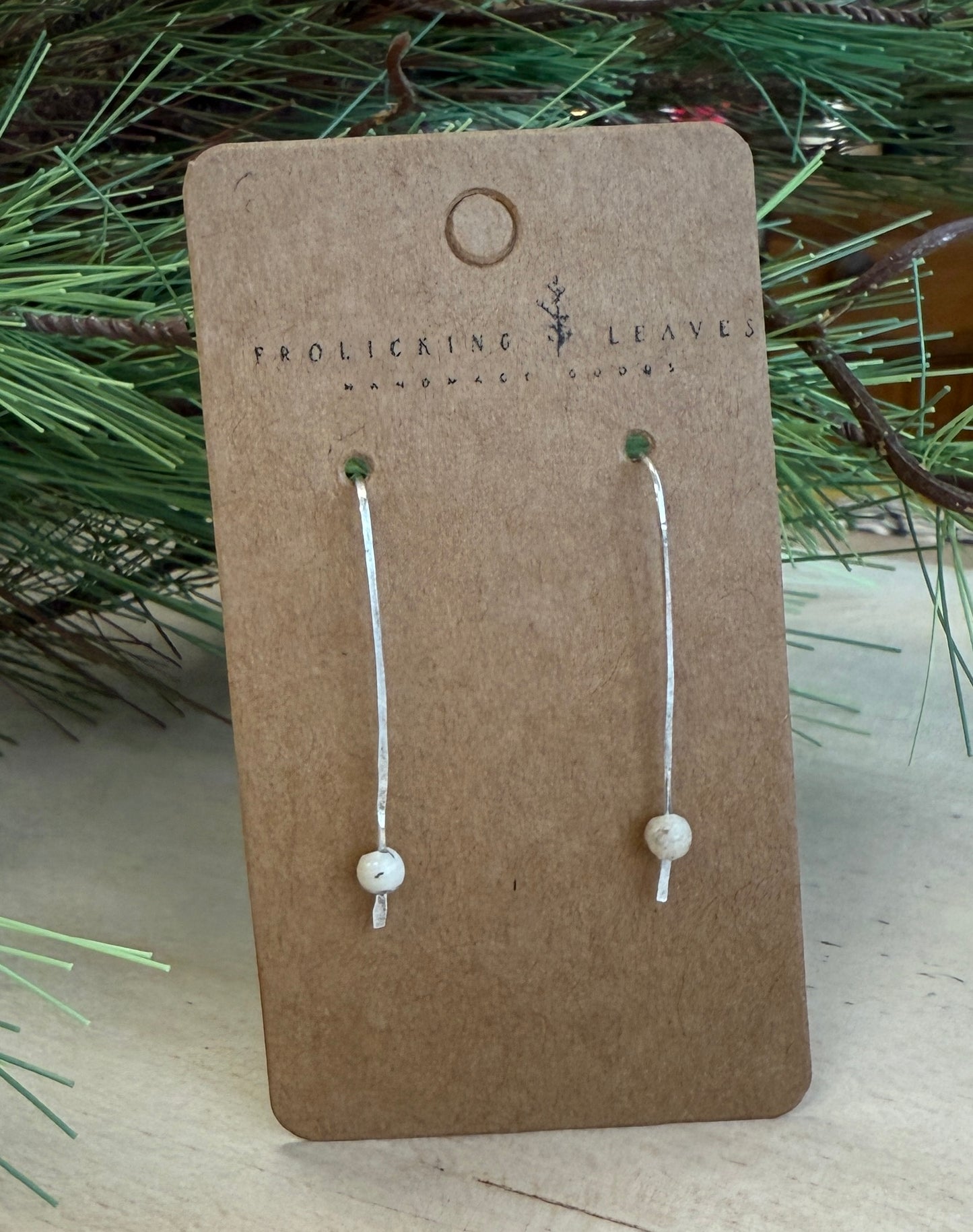 Sterling Opal Earrings