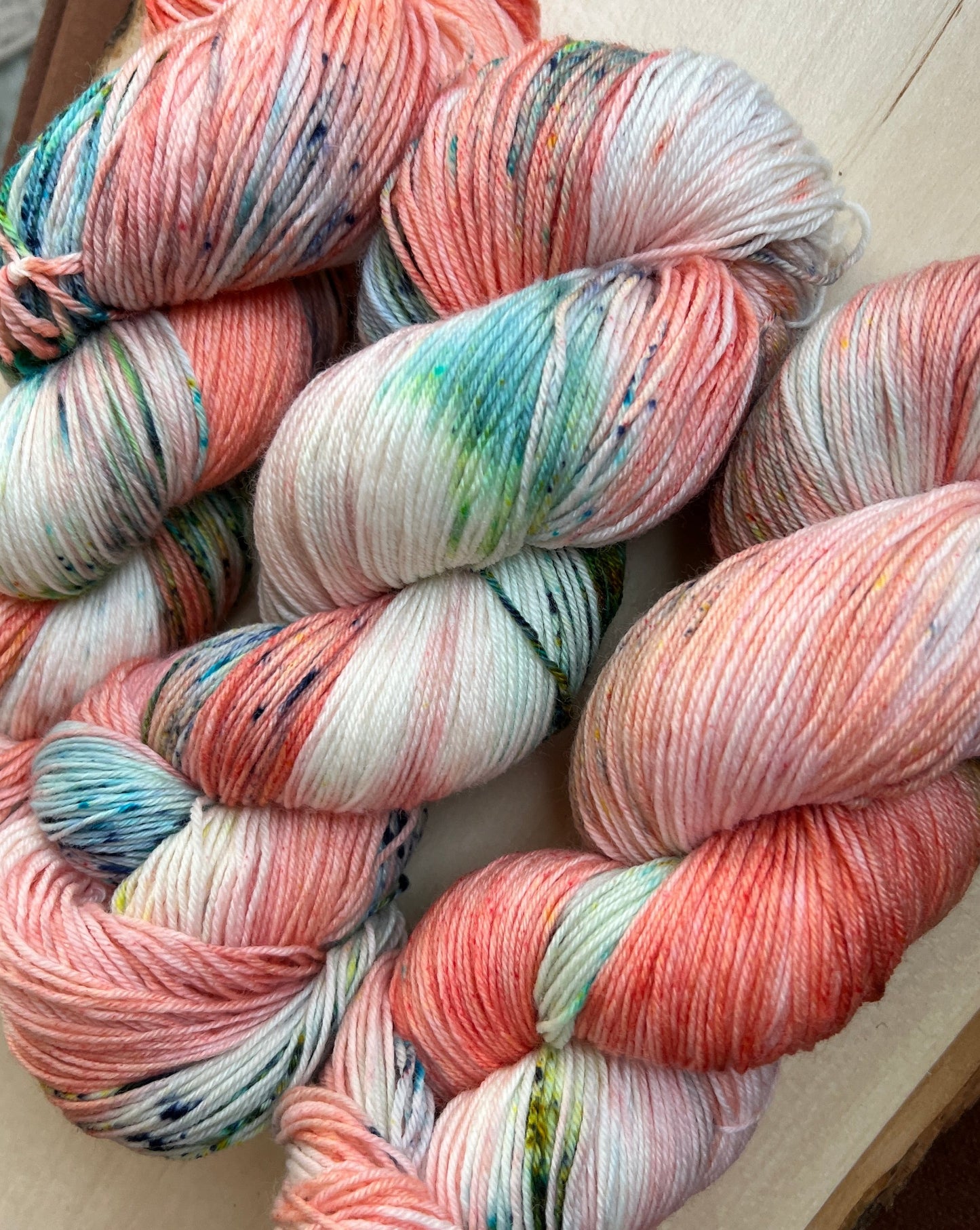 Bird of Paradise Hand Dyed Yarn