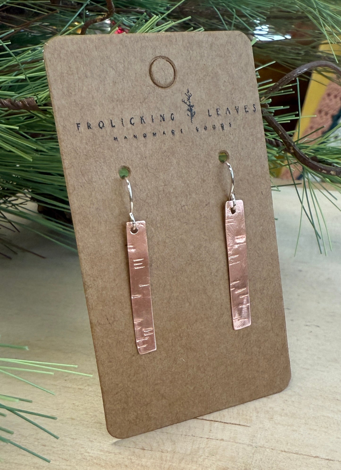 Copper Birch Earrings
