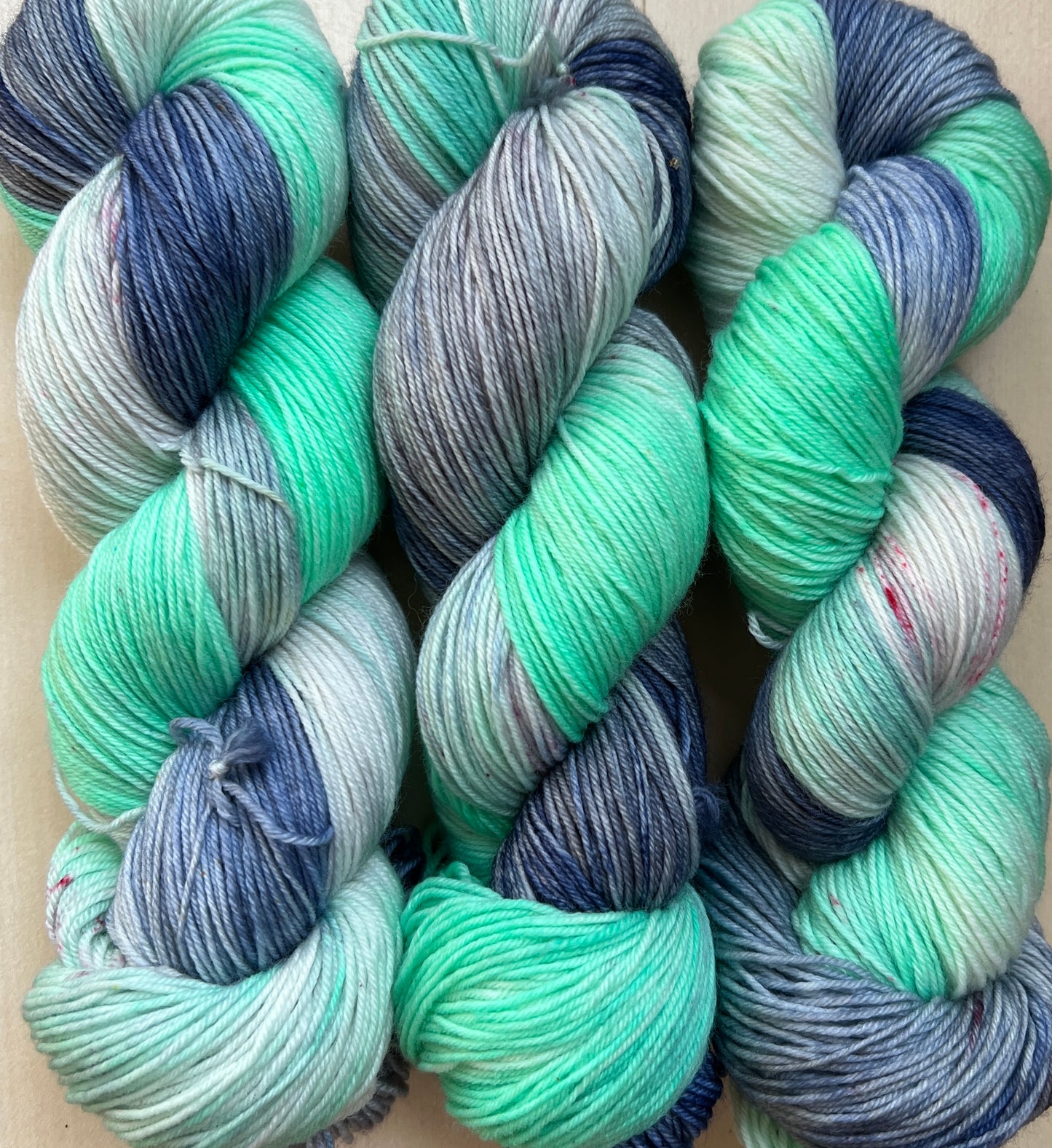 Winter Sky Hand Dyed Yarn *Updated*