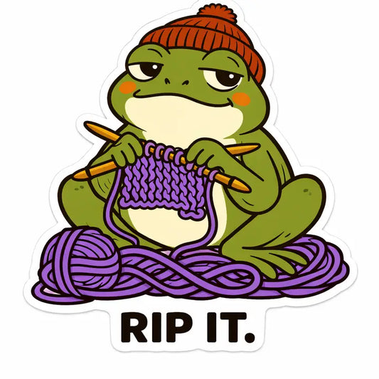 Rip It Vinyl Sticker
