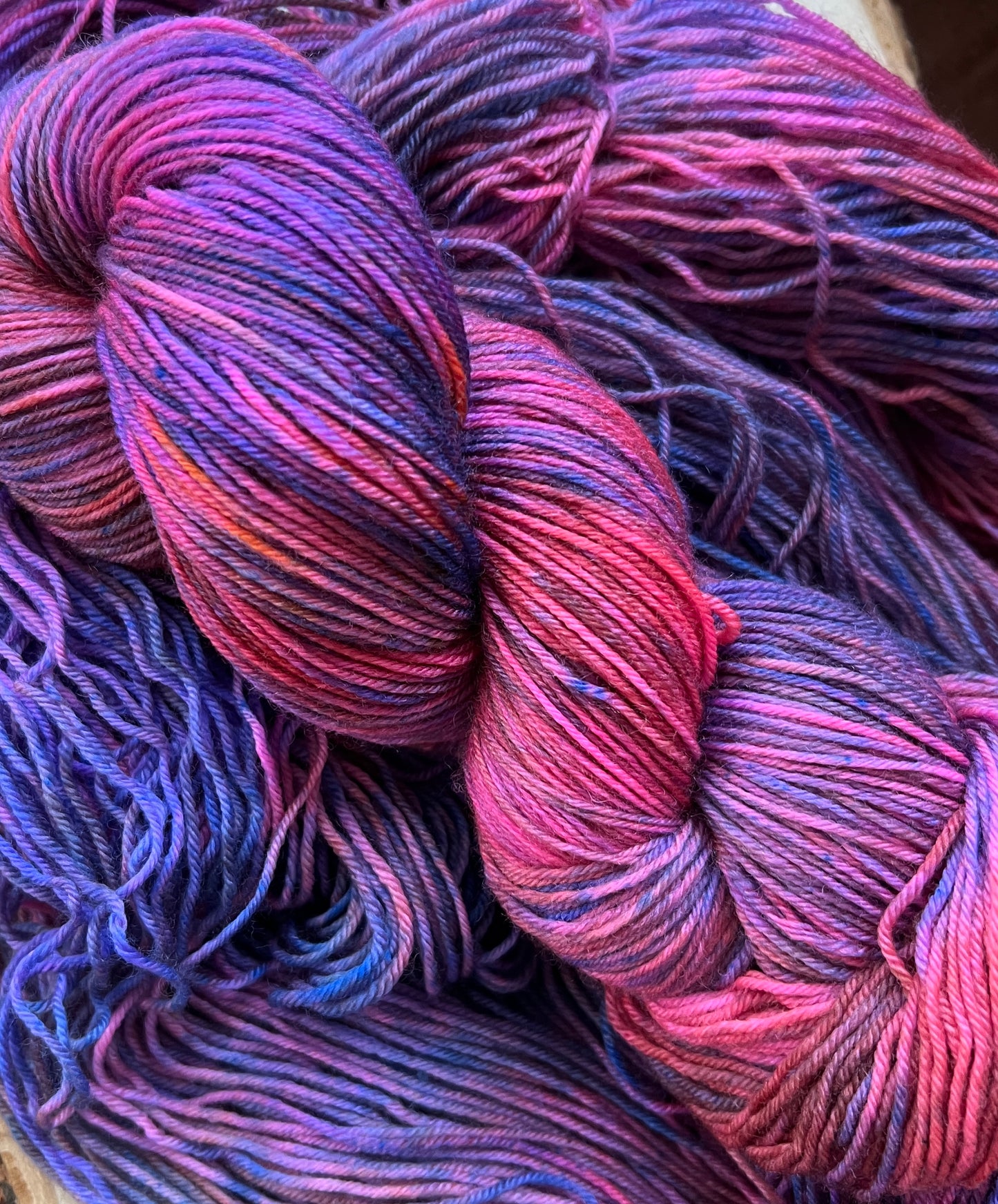 Aurora Hand Dyed Yarn