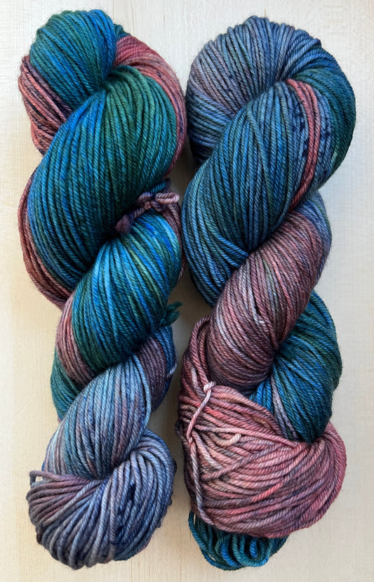 Moonlight Bay Hand Dyed Yarn