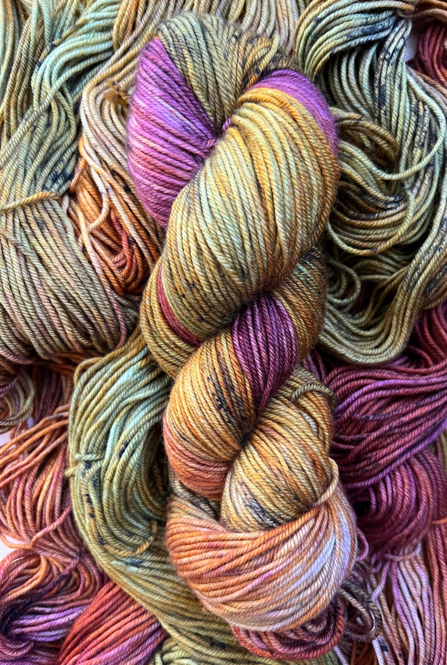 Mum’s the Word Hand Dyed Yarn