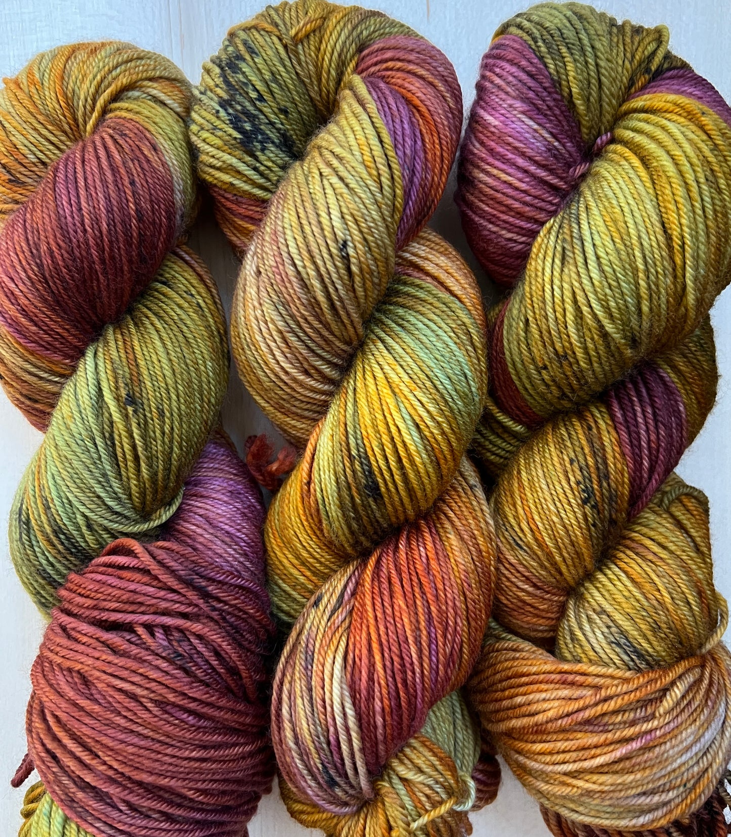 Mum’s the Word Hand Dyed Yarn