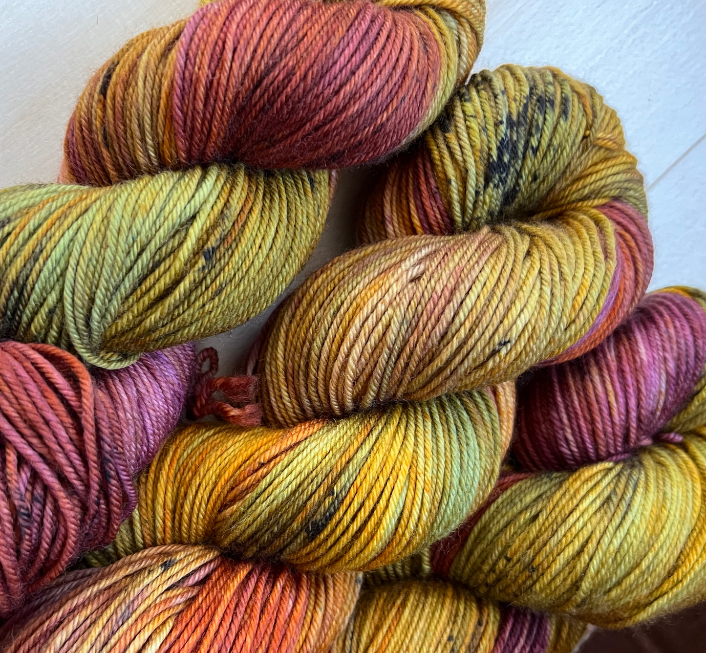 Mum’s the Word Hand Dyed Yarn