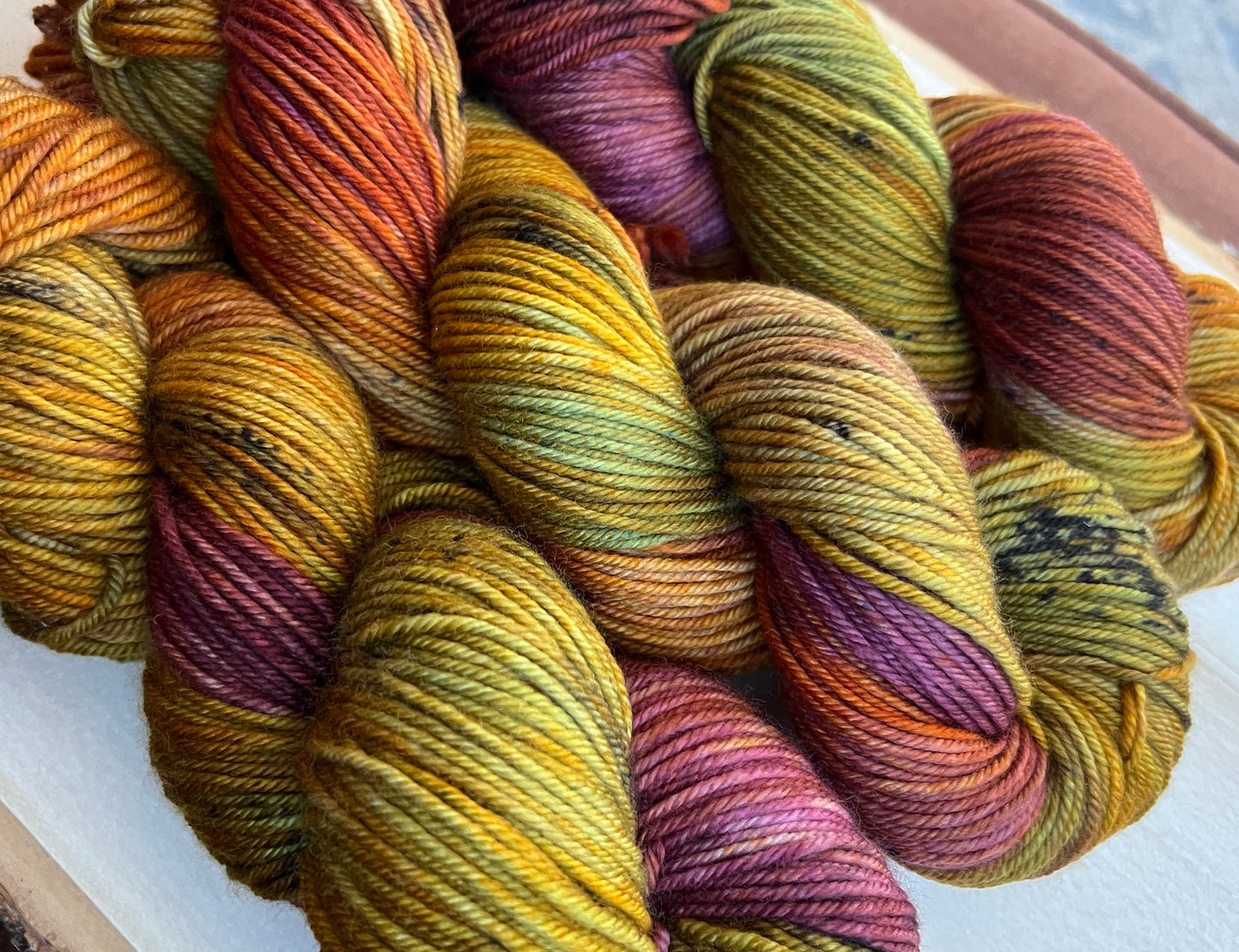 Mum’s the Word Hand Dyed Yarn