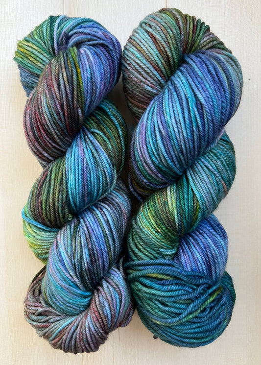 Dancing Lights Hand Dyed Yarn