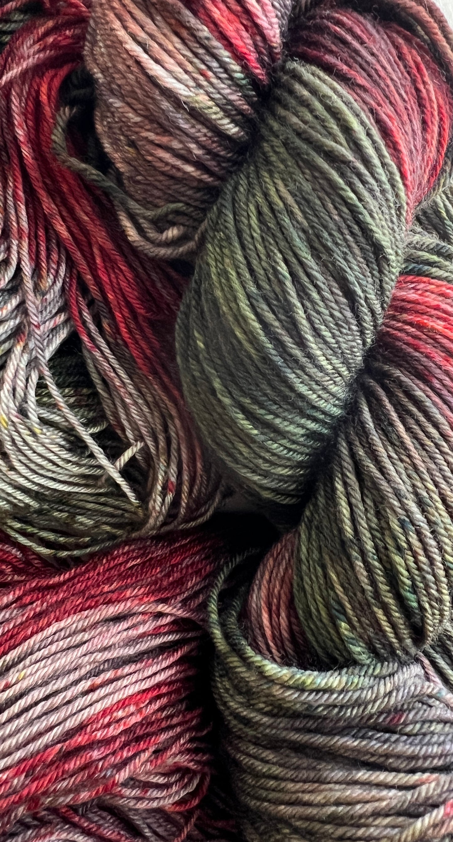 Christmas Past Hand Dyed Yarn