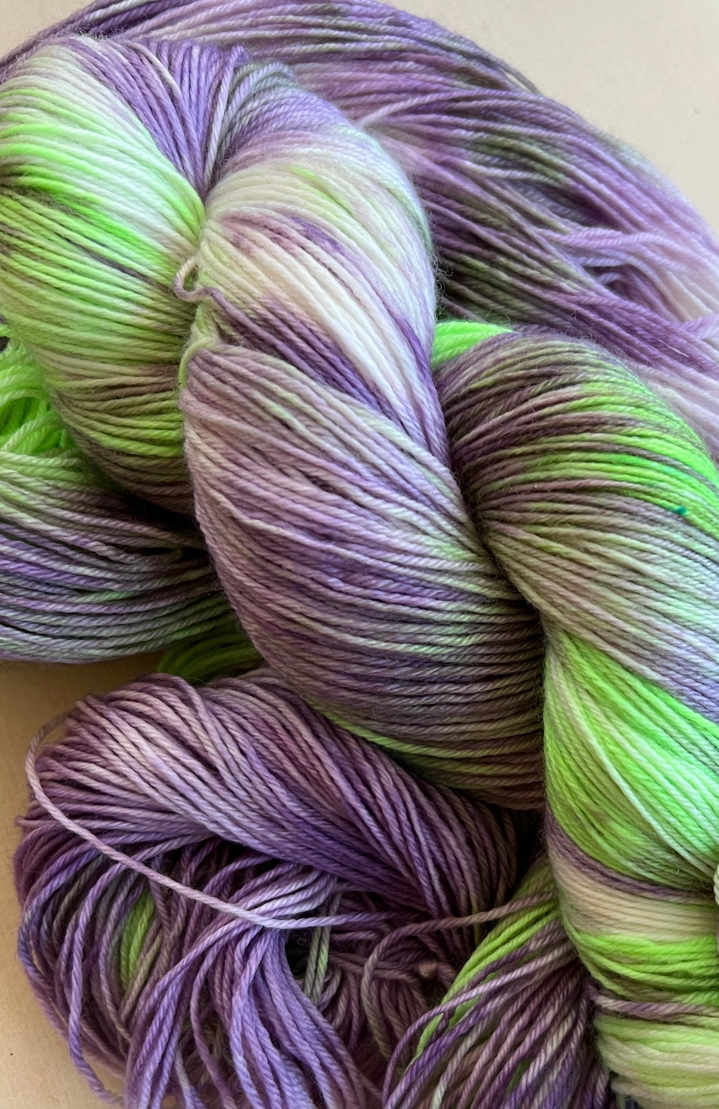 Morning Glory Hand Dyed Yarn