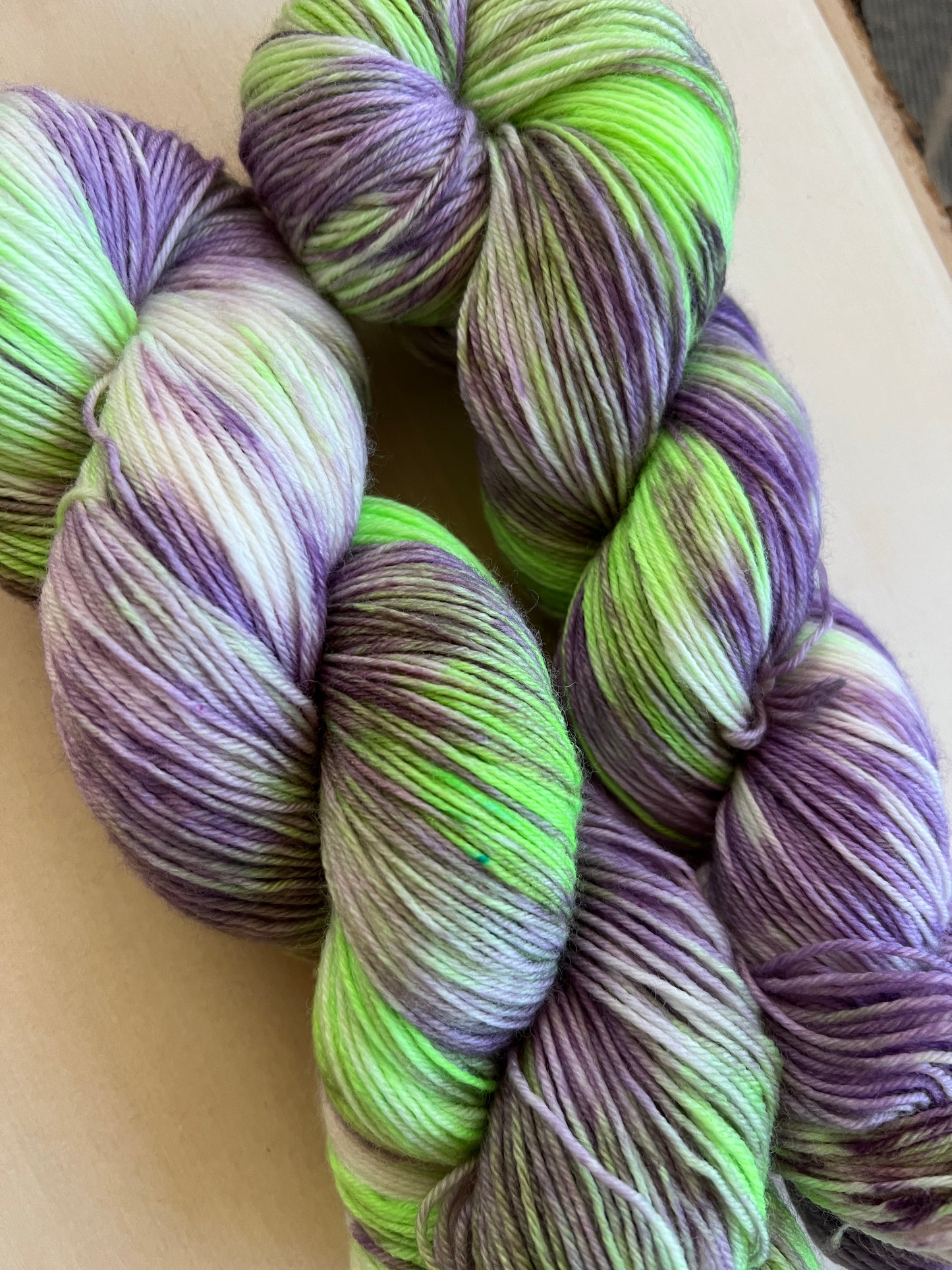 Morning Glory Hand Dyed Yarn