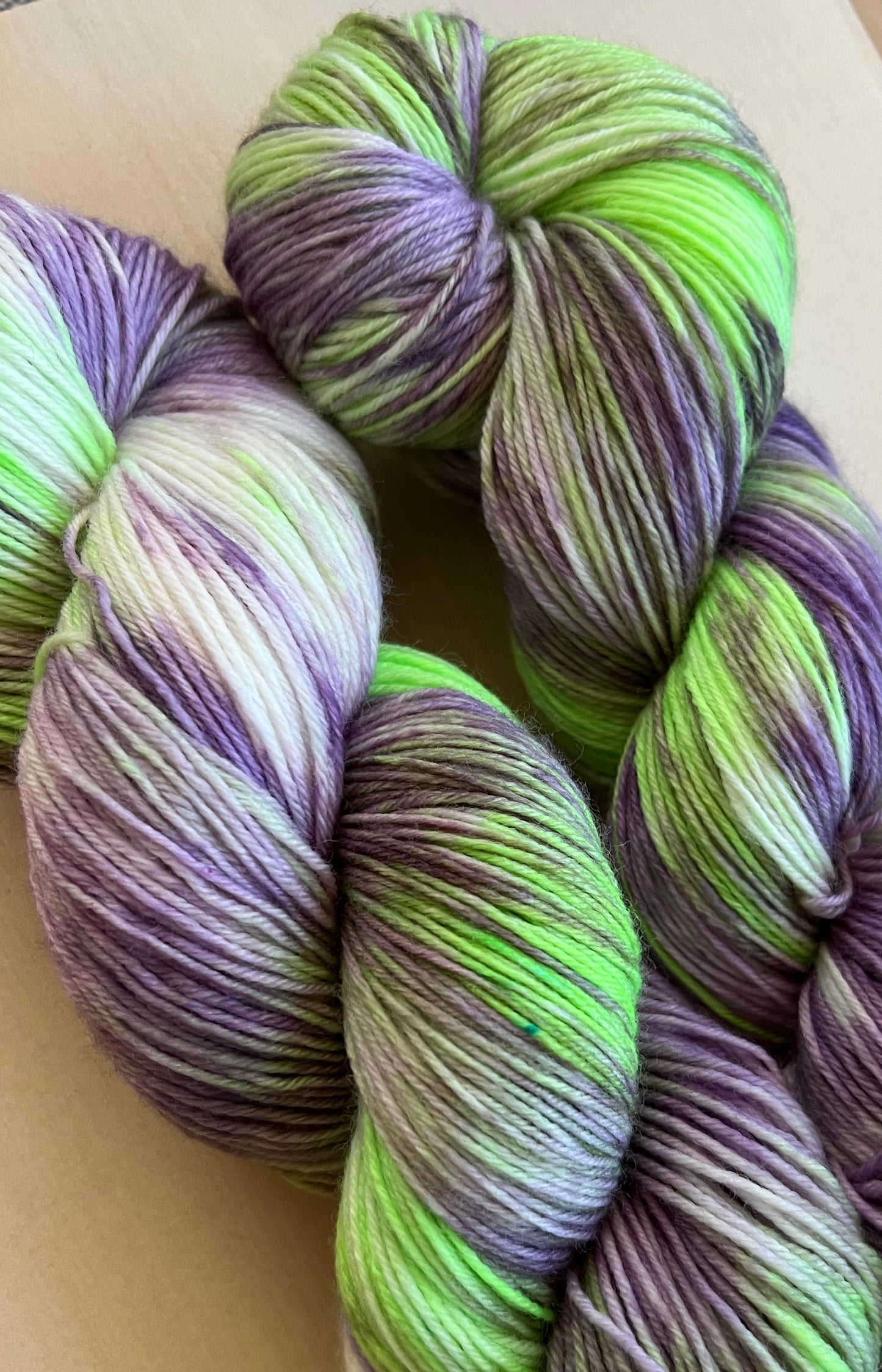 Morning Glory Hand Dyed Yarn