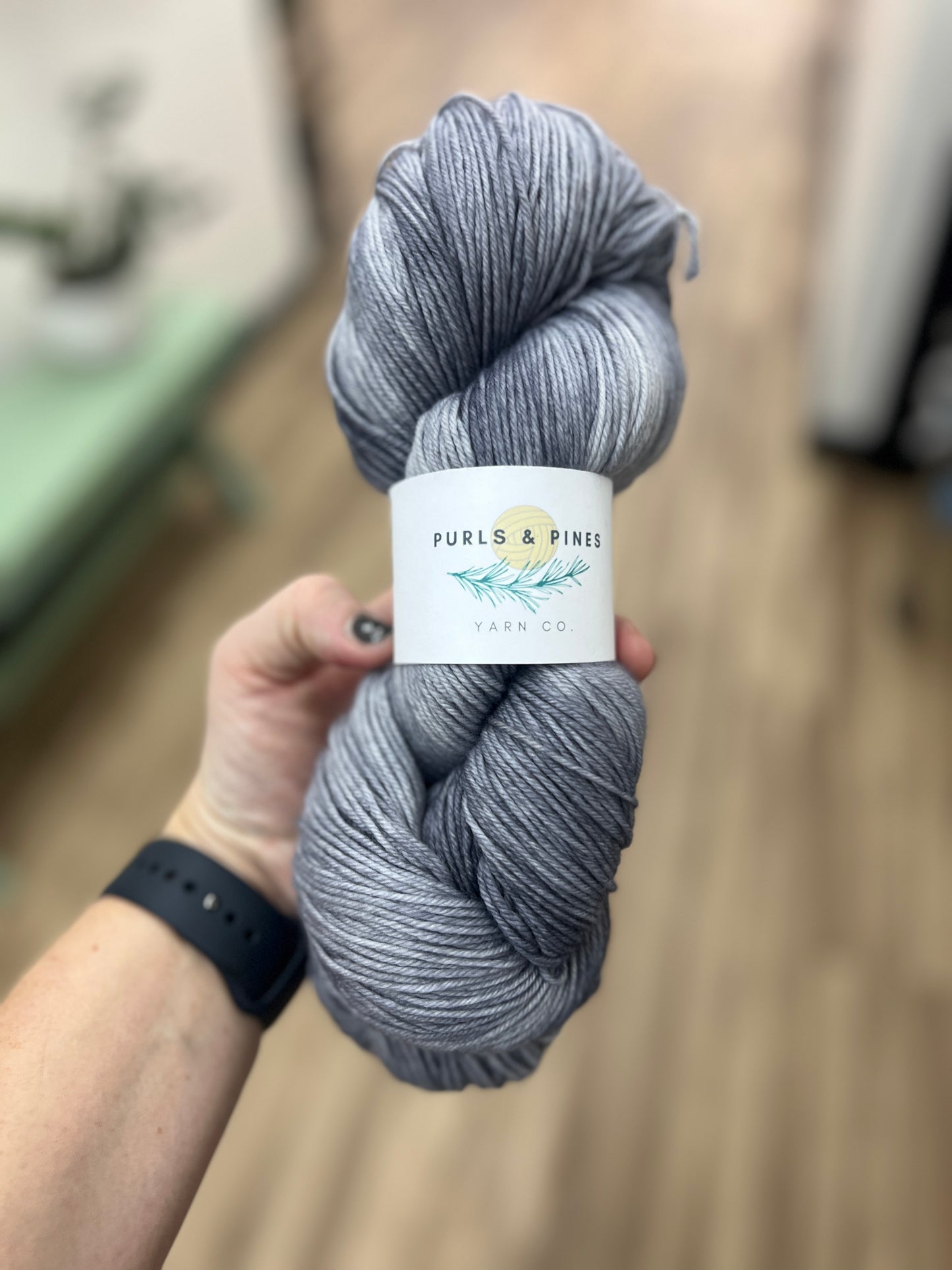 Silver Fox Hand Dyed Yarn