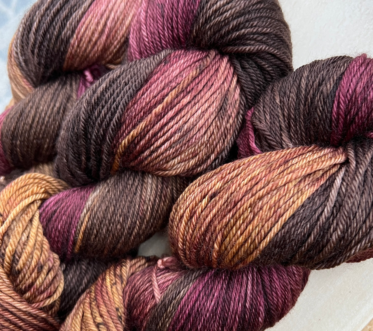 Mud Minnow Hand Dyed Yarn