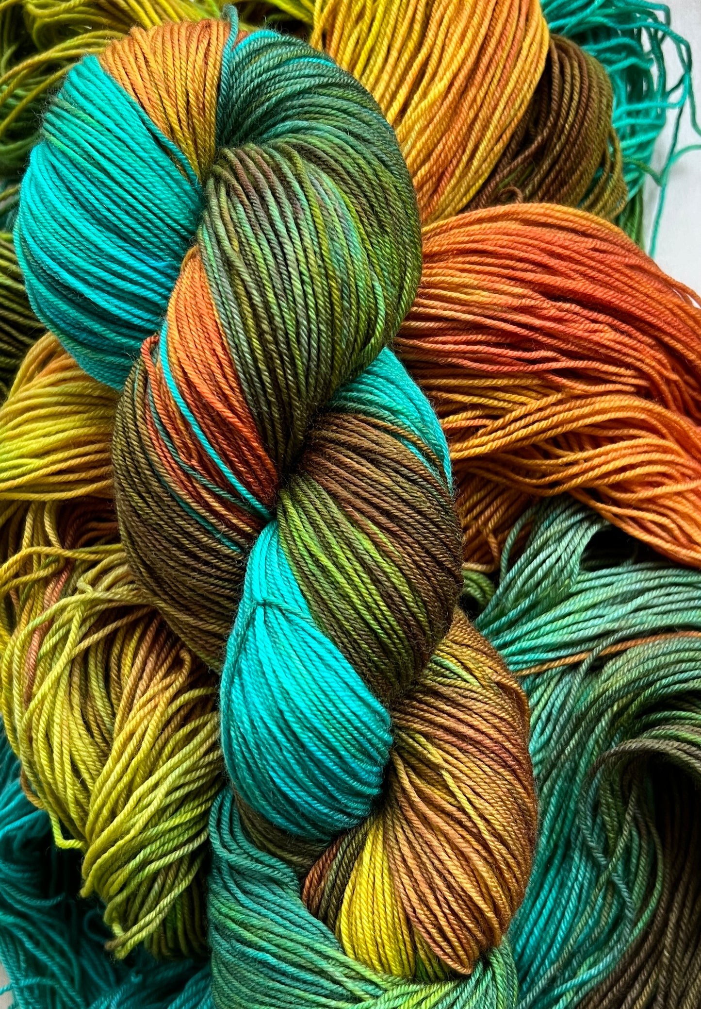 Sunfish Hand Dyed Yarn