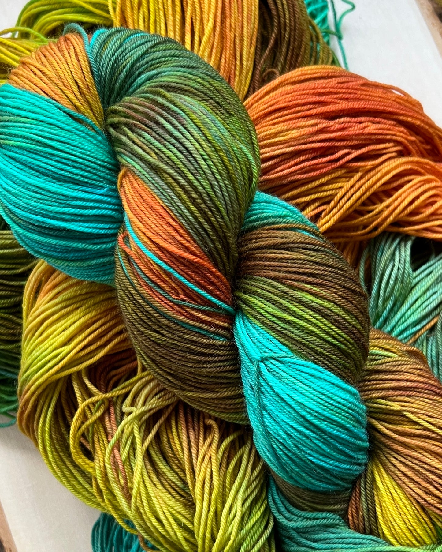 Sunfish Hand Dyed Yarn