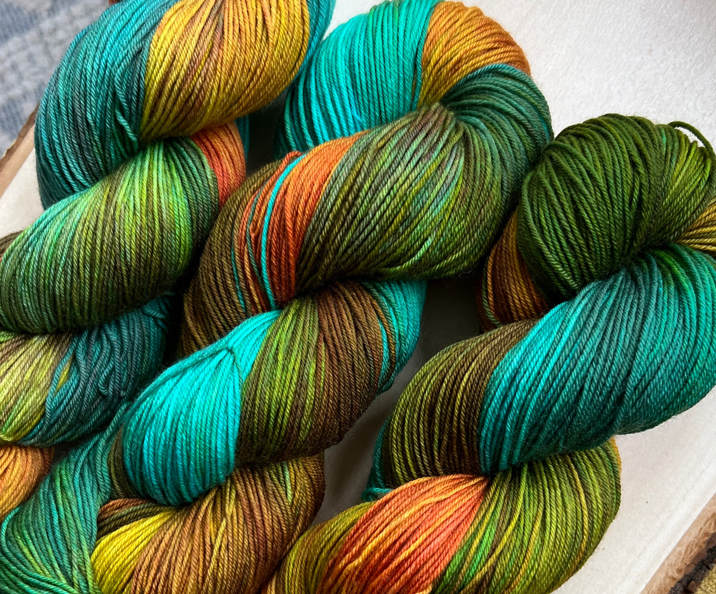 Sunfish Hand Dyed Yarn