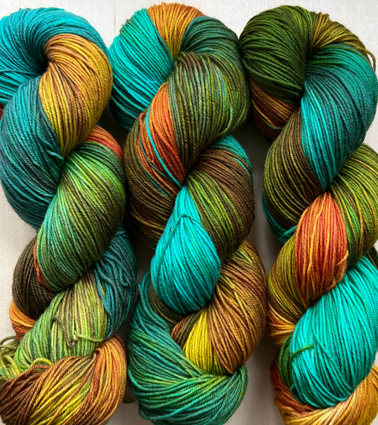 Sunfish Hand Dyed Yarn