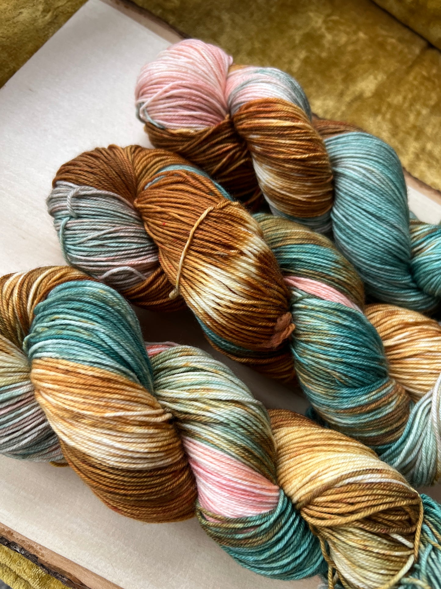 Lake Trout Hand Dyed Yarn