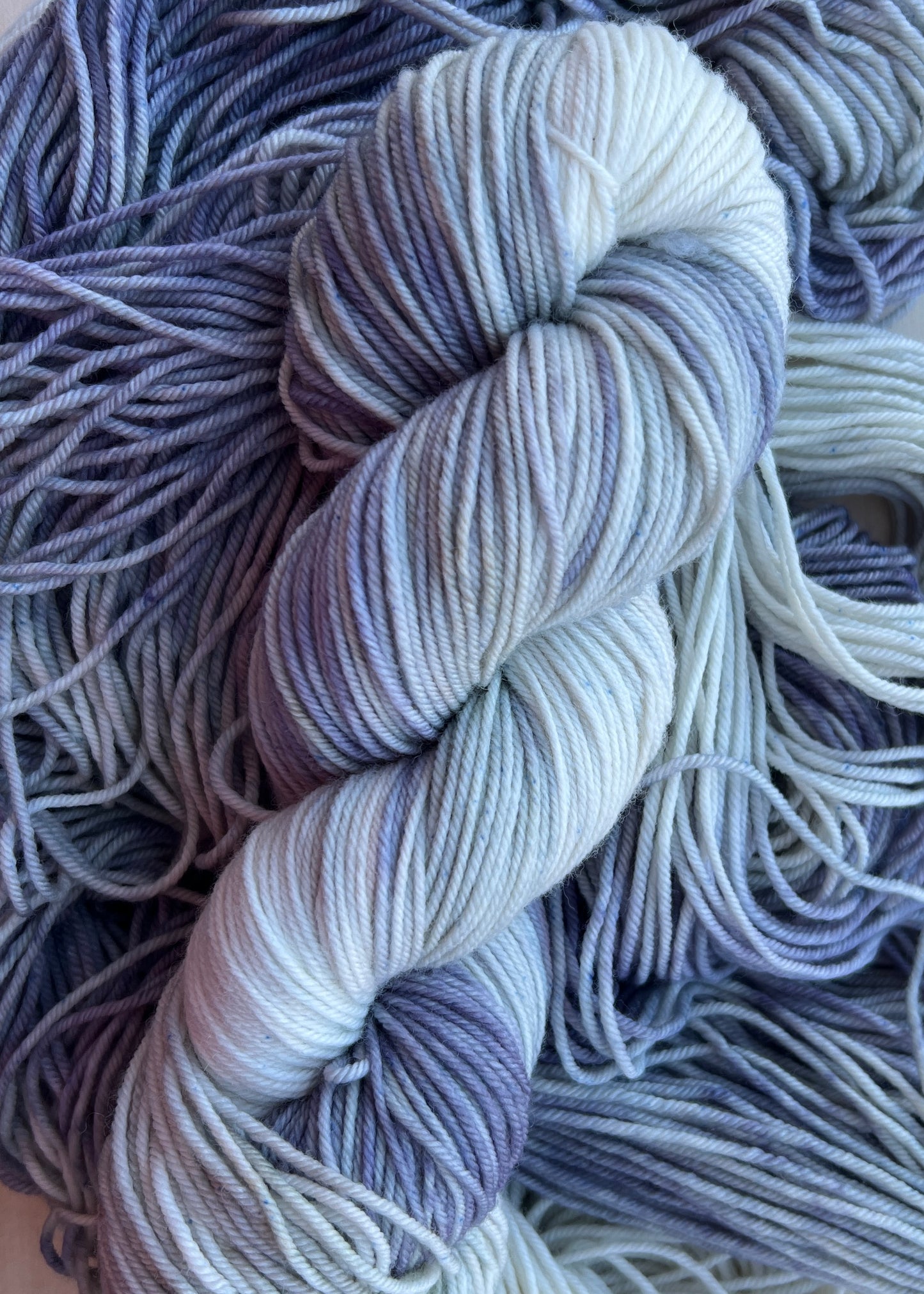 Snow Day! Hand Dyed Yarn