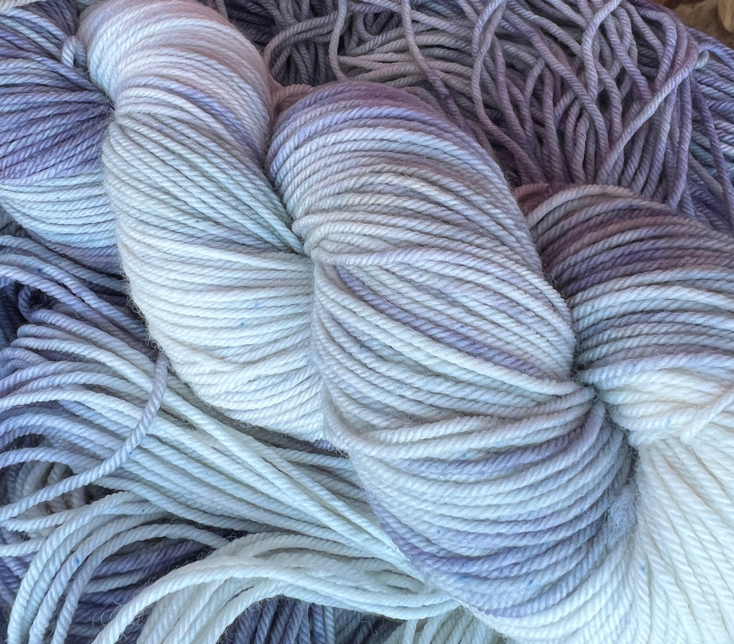 Snow Day! Hand Dyed Yarn