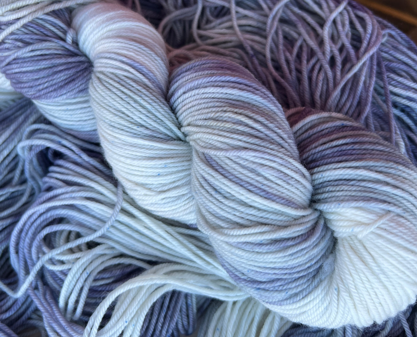 Snow Day! Hand Dyed Yarn