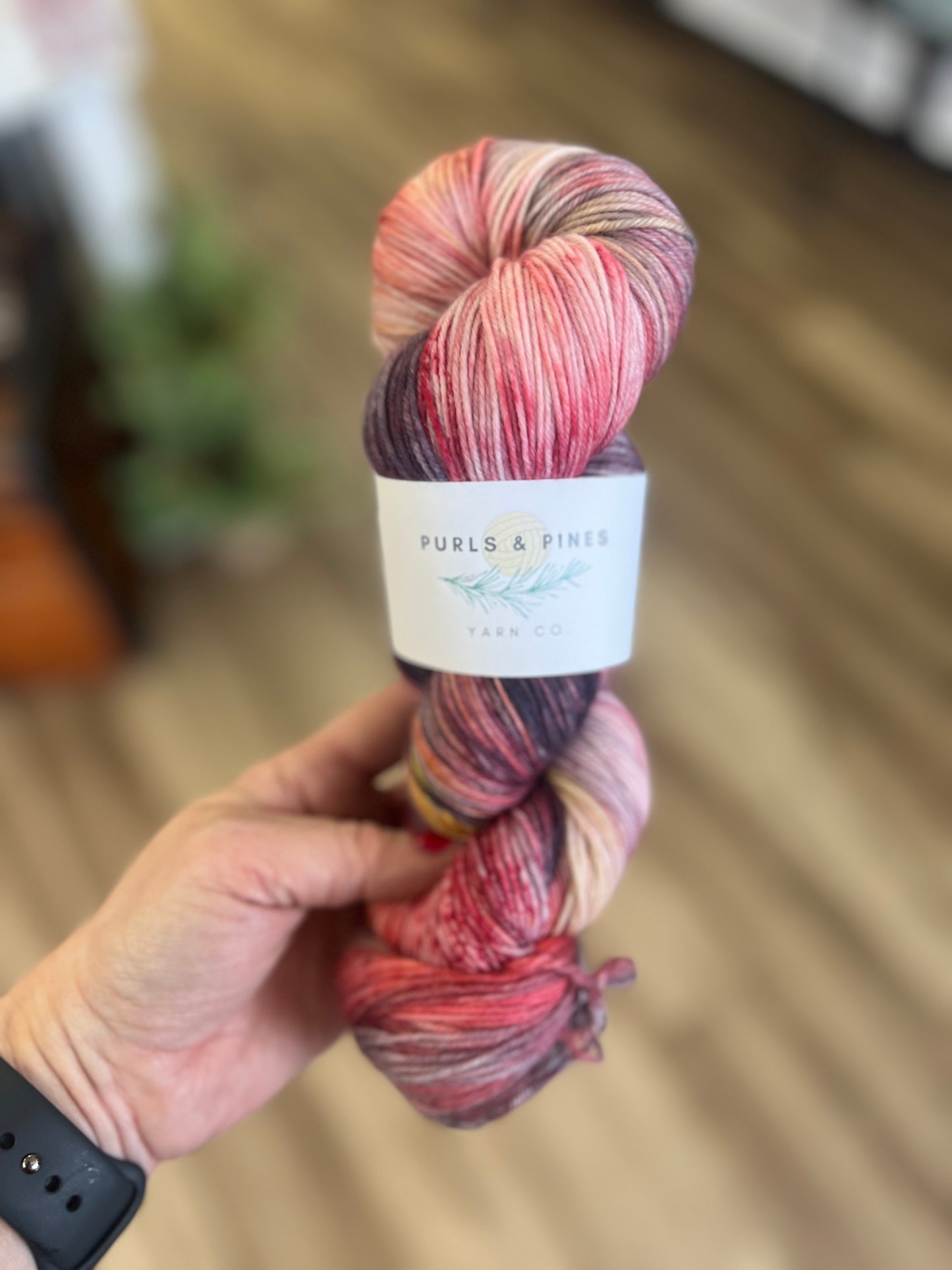 Santa Baby Hand Dyed Yarn