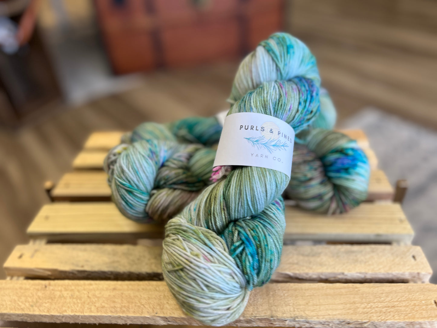 Spring is Coming Hand Dyed Yarn