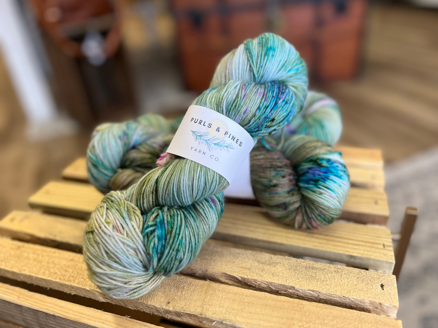 Spring is Coming Hand Dyed Yarn