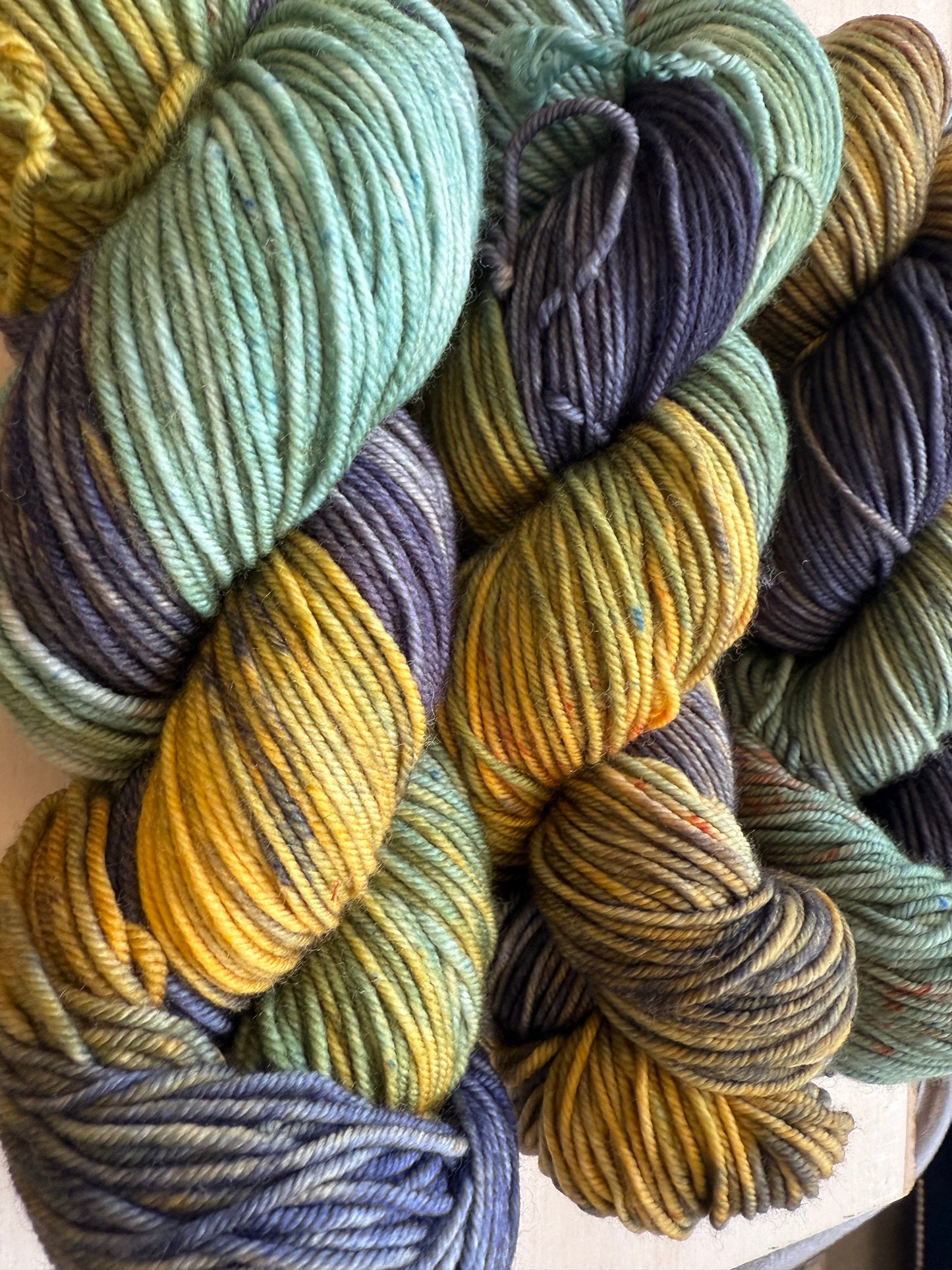 Misty Morning Hand Dyed Yarn