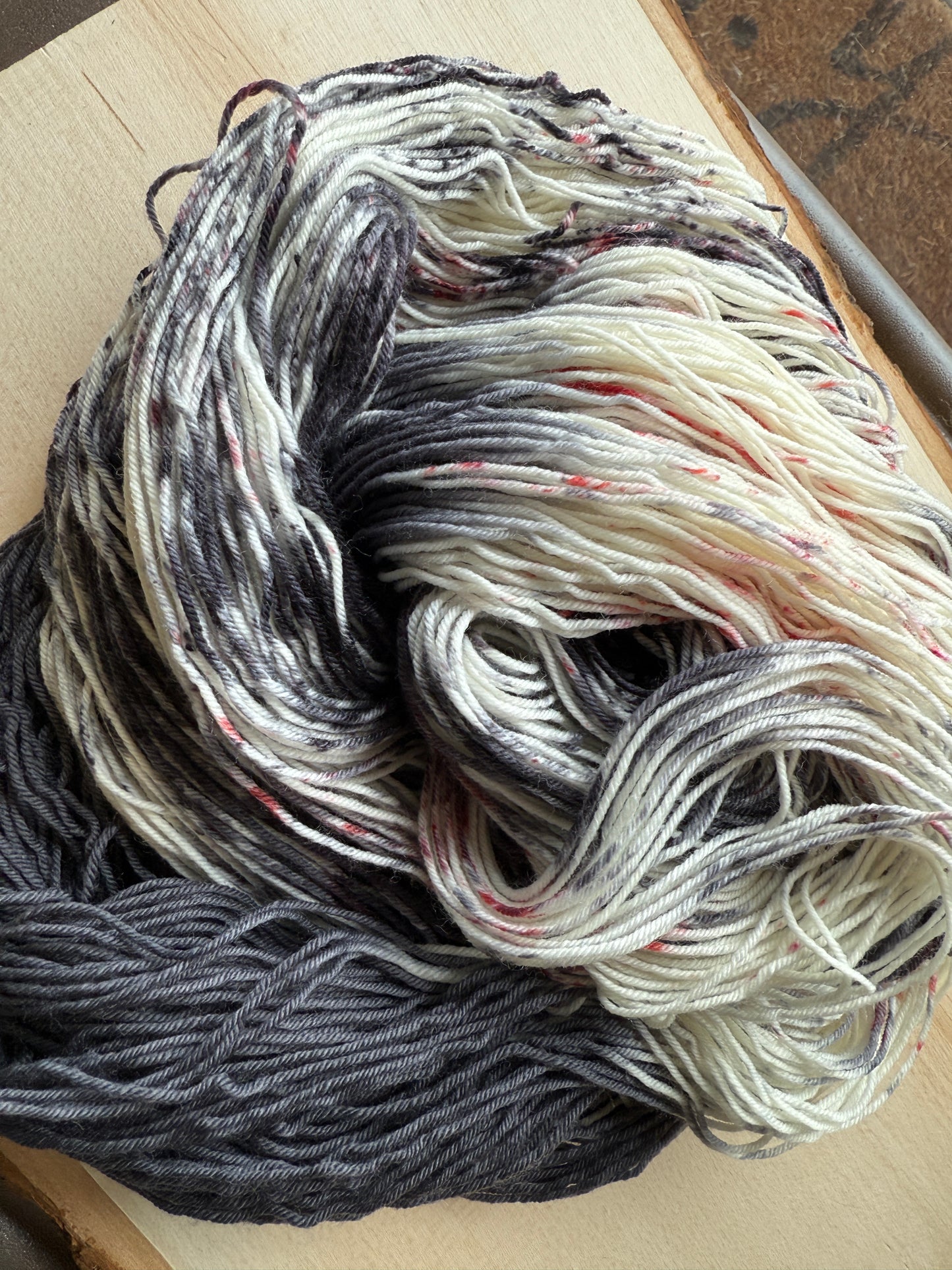 MN Common Loon Hand Dyed Yarn