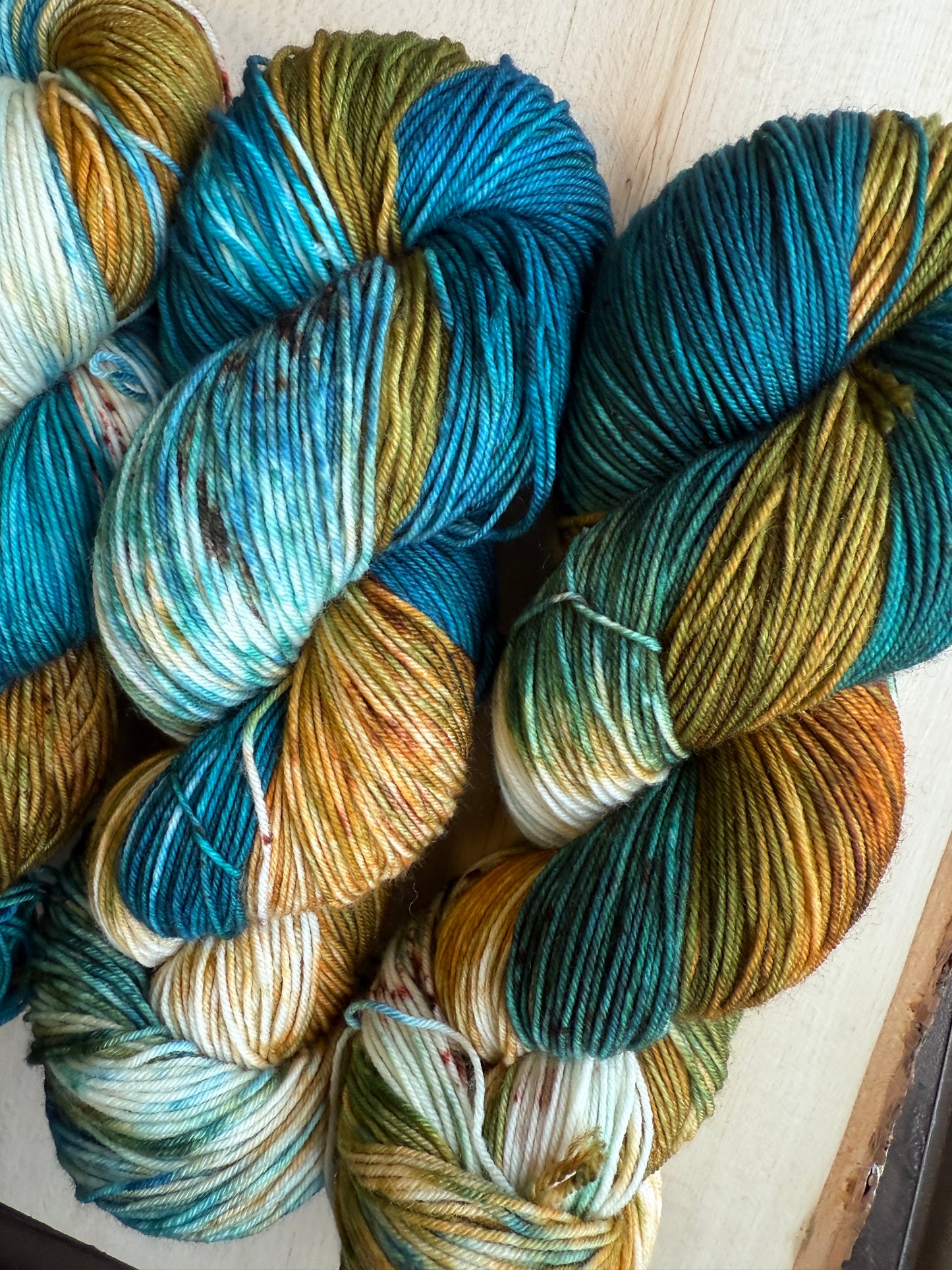 Life on the Lake Hand Dyed Yarn