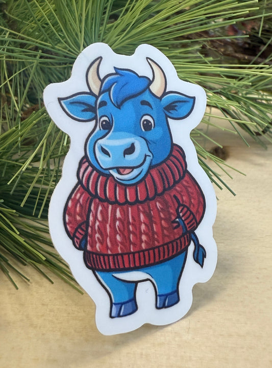 Babe the Blue Ox Sticker